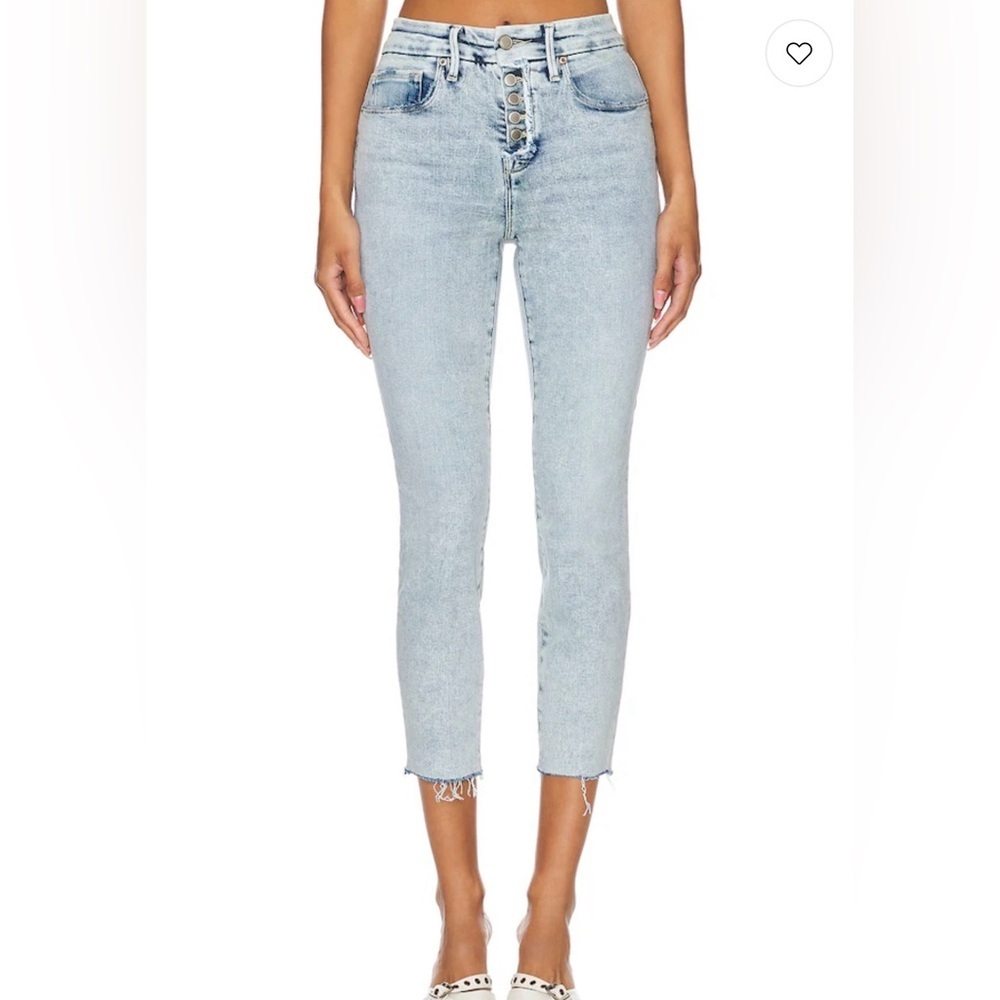 Good American Light Blue Skinny Jeans